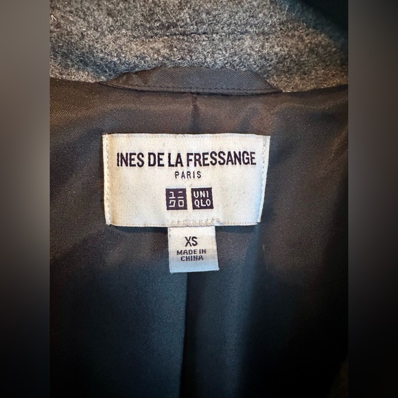 Ines de la Fressange / Uniqlo Wool Coat - Picture 2 of 11